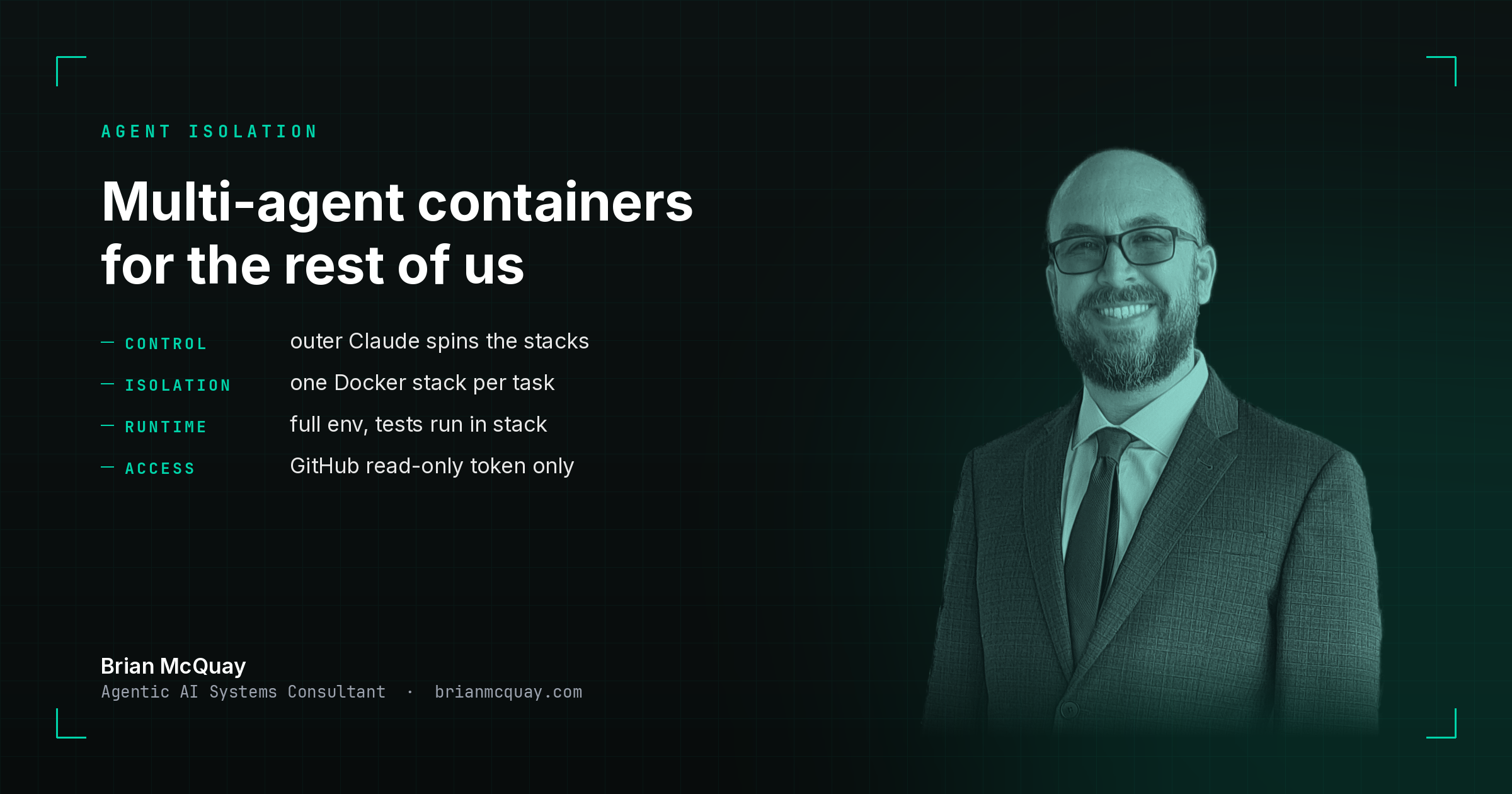 Sandstorm: Multi-Agent Containerization for the Rest of Us